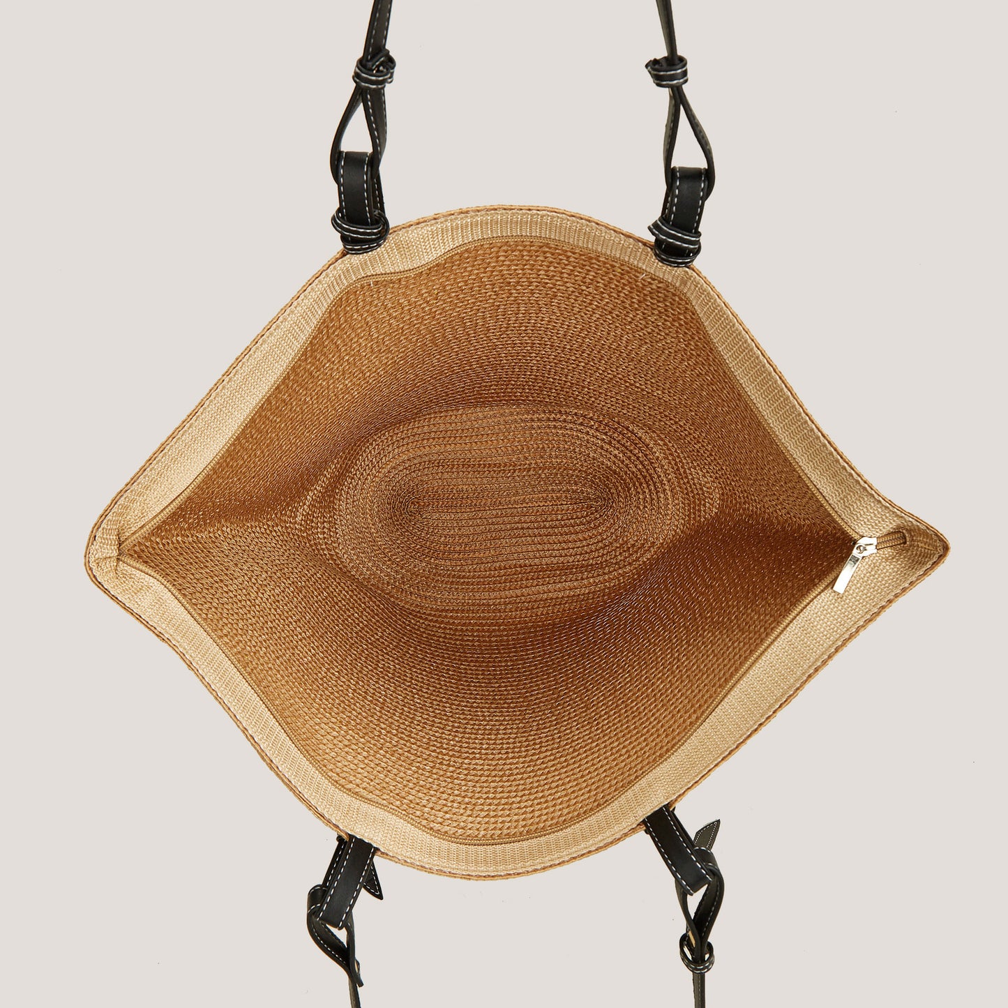 Tote Bag with Large Capacity woven from straw