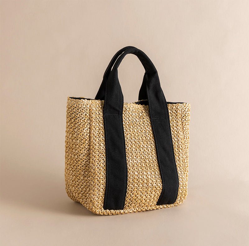 Ins Fashion Trend Handwoven Bag for Travel, Vacation, and Leisure