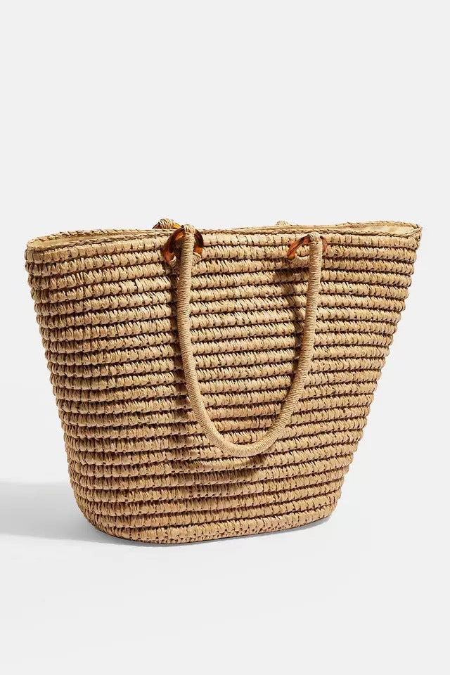 Inspired Large Capacity Straw Woven Bag