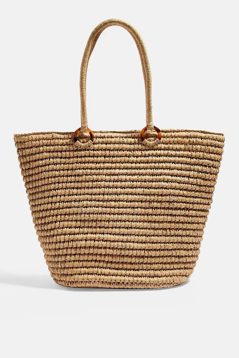 Inspired Large Capacity Straw Woven Bag