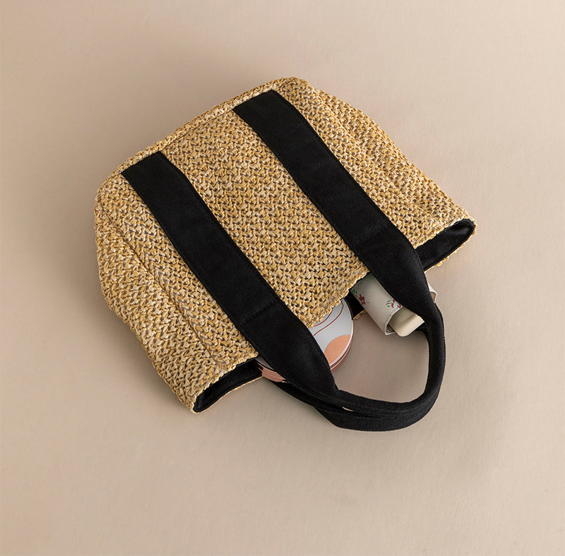 Ins Fashion Trend Handwoven Bag for Travel, Vacation, and Leisure