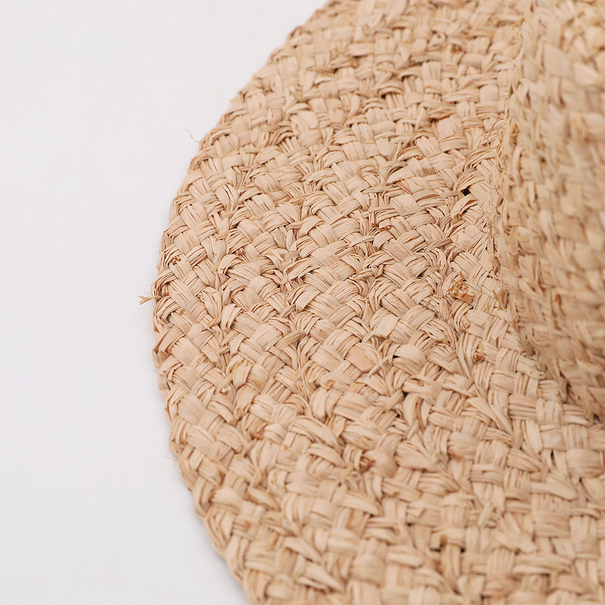 Wide-Brim High Crown Panama Woven Women's Hat